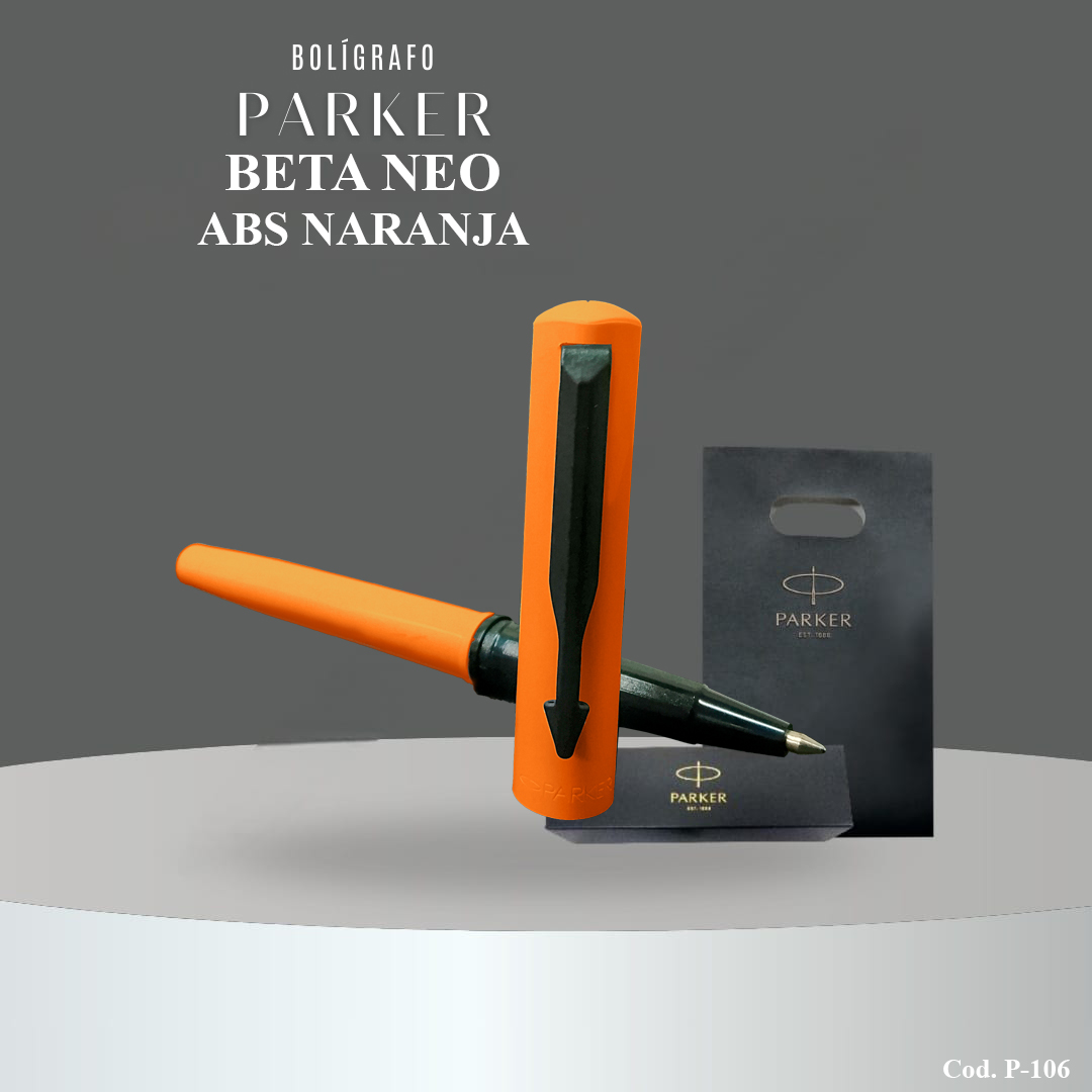 Parker Beta Neo ABS BallPen STD Naranja
